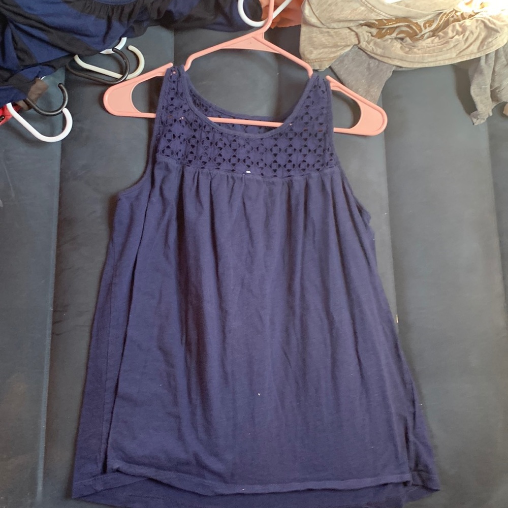 Old navy blue blouse